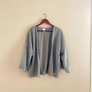 OSFM grey cardigan